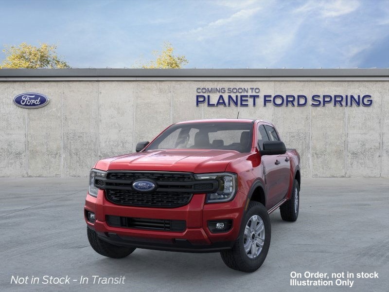 2026 Ford Ranger XL Ruby Red Metallic Tinted Clearcoat at Planet Ford