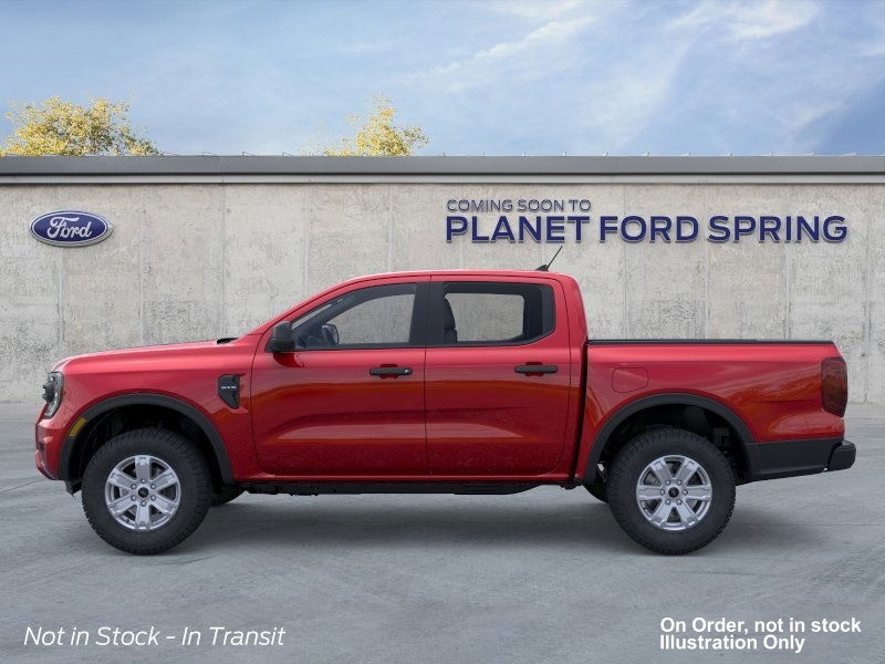 2026 Ford Ranger XL Ruby Red Metallic Tinted Clearcoat at Planet Ford