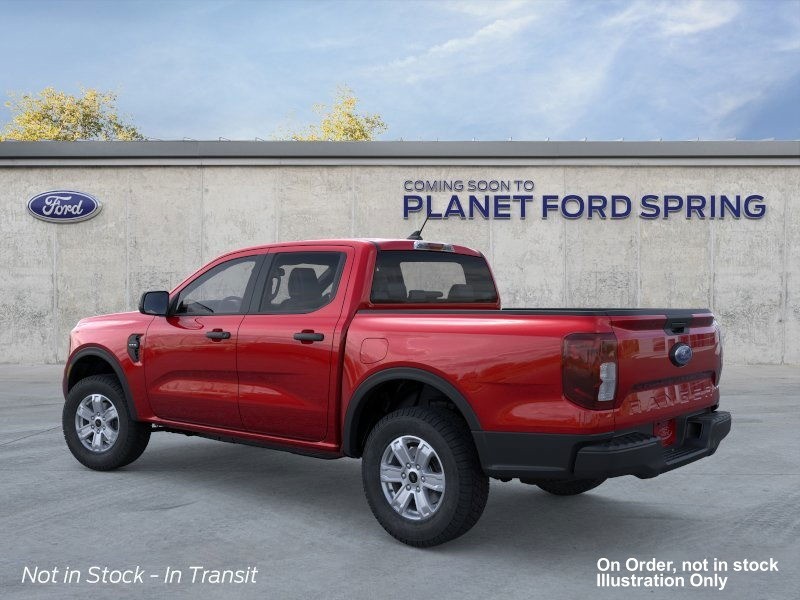 2026 Ford Ranger XL Ruby Red Metallic Tinted Clearcoat at Planet Ford