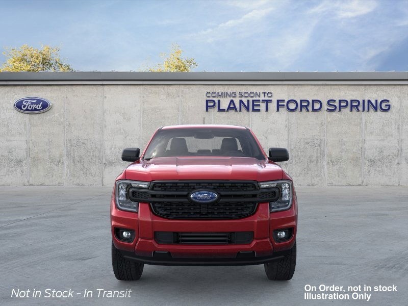 2026 Ford Ranger XL Ruby Red Metallic Tinted Clearcoat at Planet Ford