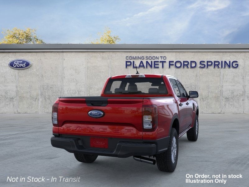 2026 Ford Ranger XL Ruby Red Metallic Tinted Clearcoat at Planet Ford