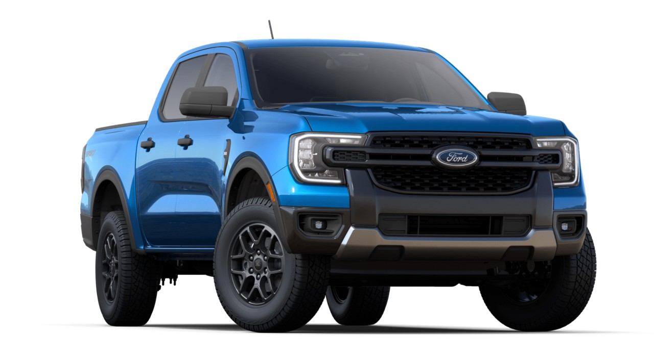 2025 Ford Ranger XLT Velocity Blue Metallic at Planet Ford