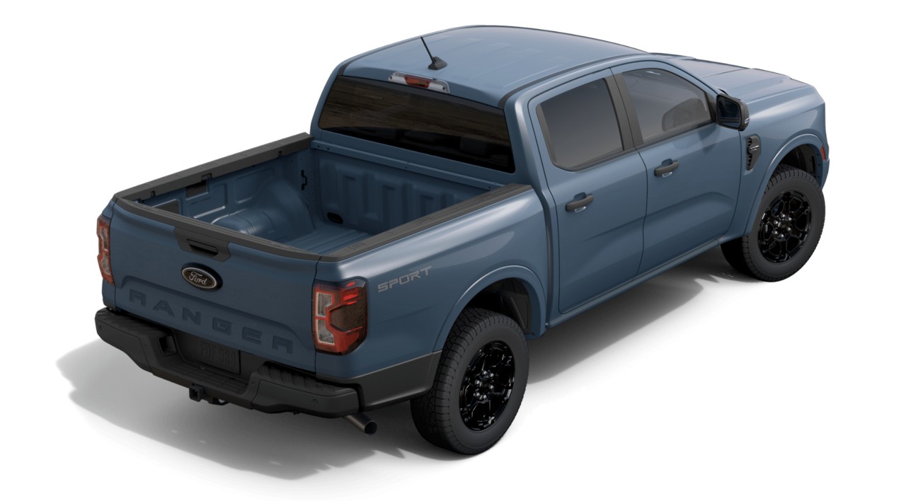 2025 Ford Ranger XLT Azure Gray Metallic Tri-Coat at Planet Ford