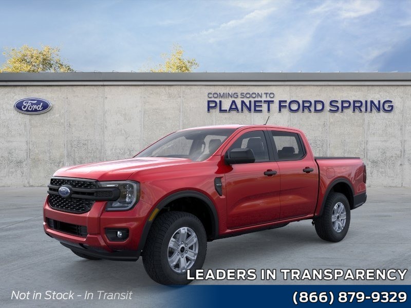 2026 Ford Ranger XLT Ruby Red Metallic Tinted Clearcoat at Planet Ford