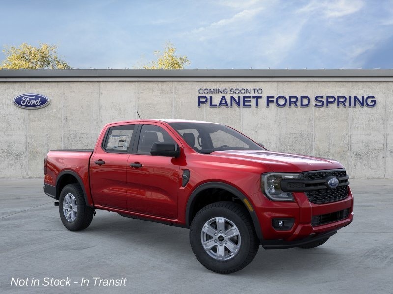 2026 Ford Ranger XLT Ruby Red Metallic Tinted Clearcoat at Planet Ford