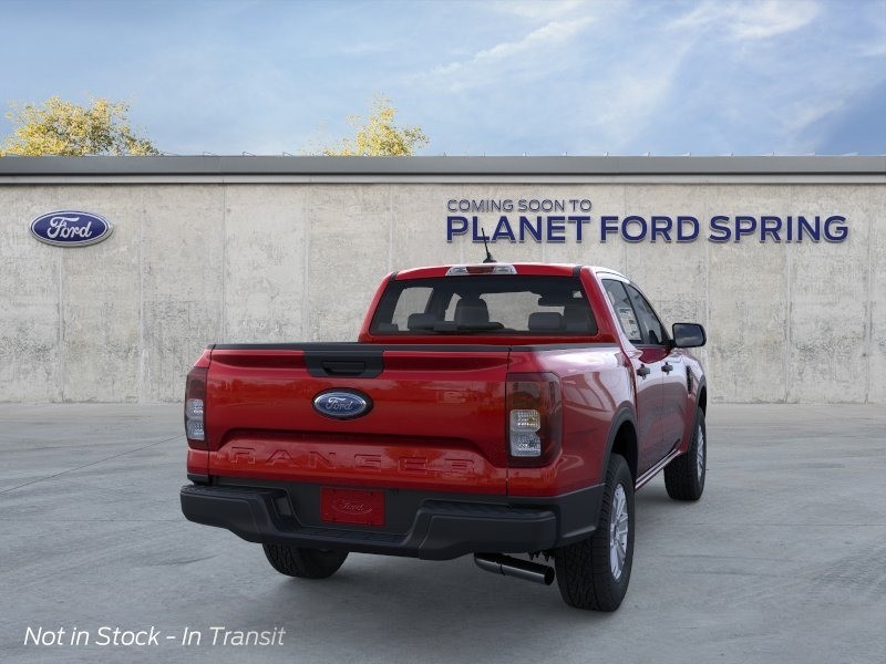 2026 Ford Ranger XLT Ruby Red Metallic Tinted Clearcoat at Planet Ford