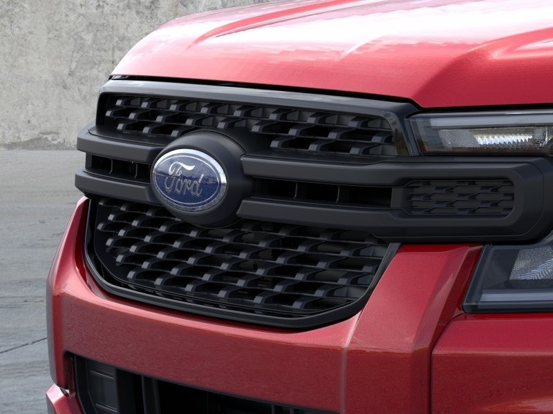 2026 Ford Ranger XLT Ruby Red Metallic Tinted Clearcoat at Planet Ford