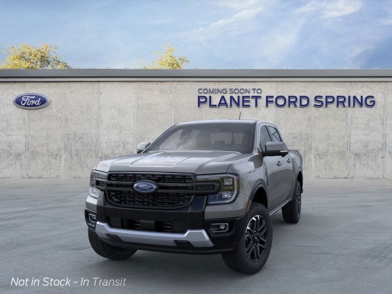 2026 Ford Ranger LARIAT Carbonized Gray Metallic at Planet Ford