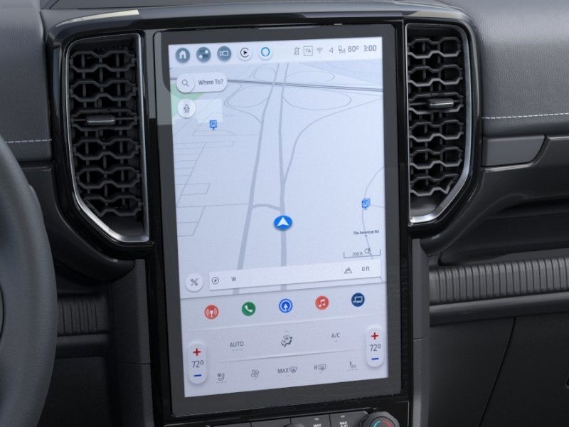 2026 Ford Ranger LARIAT Carbonized Gray Metallic at Planet Ford