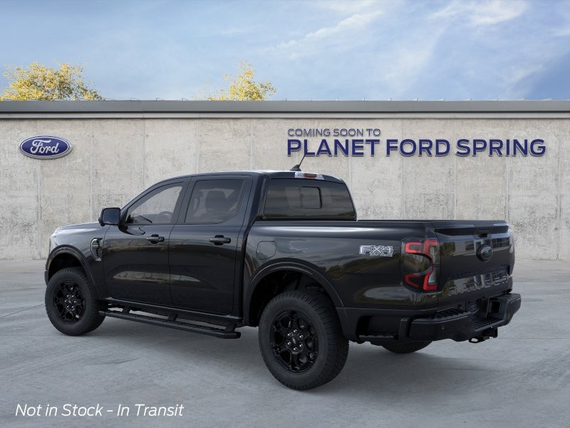 2026 Ford Ranger LARIAT Shadow Black at Planet Ford