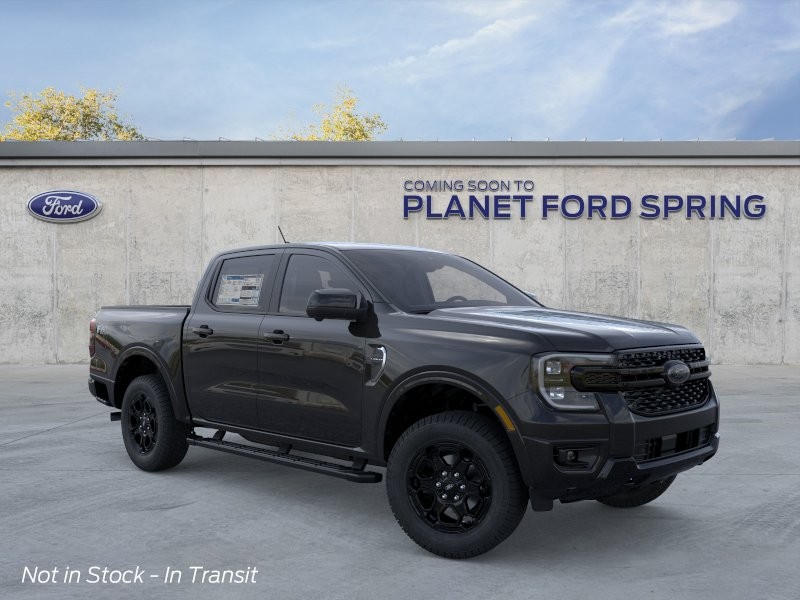 2026 Ford Ranger LARIAT Shadow Black at Planet Ford