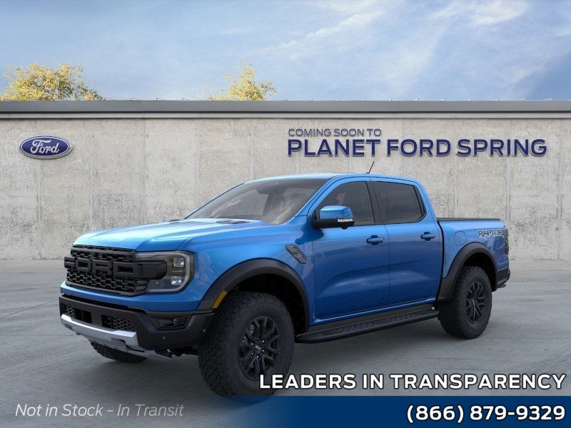 2025 Ford Ranger Raptor Velocity Blue Metallic at Planet Ford