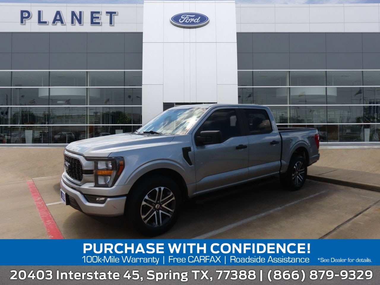 used 2023 Ford F-150 car, priced at $31,999