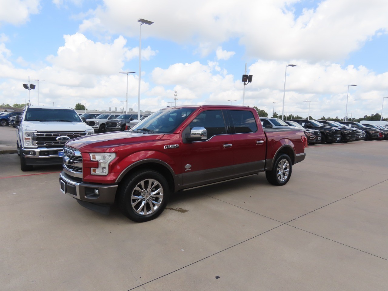 2017 Ford F-150 XLT RED at Planet Ford