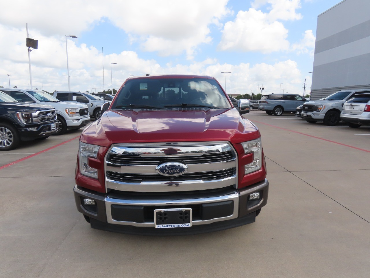 2017 Ford F-150 XLT RED at Planet Ford
