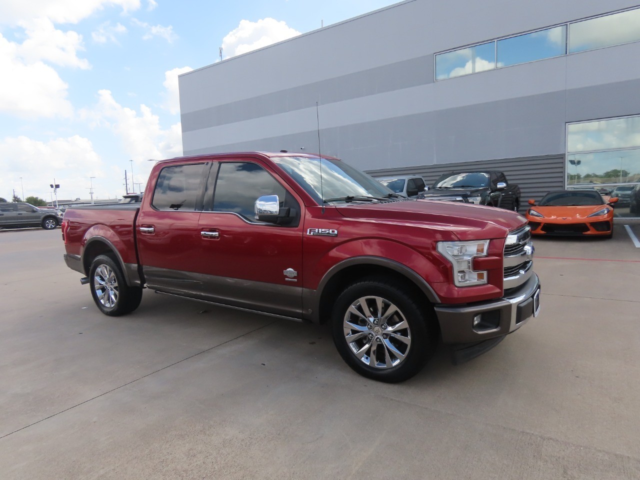 2017 Ford F-150 XLT RED at Planet Ford
