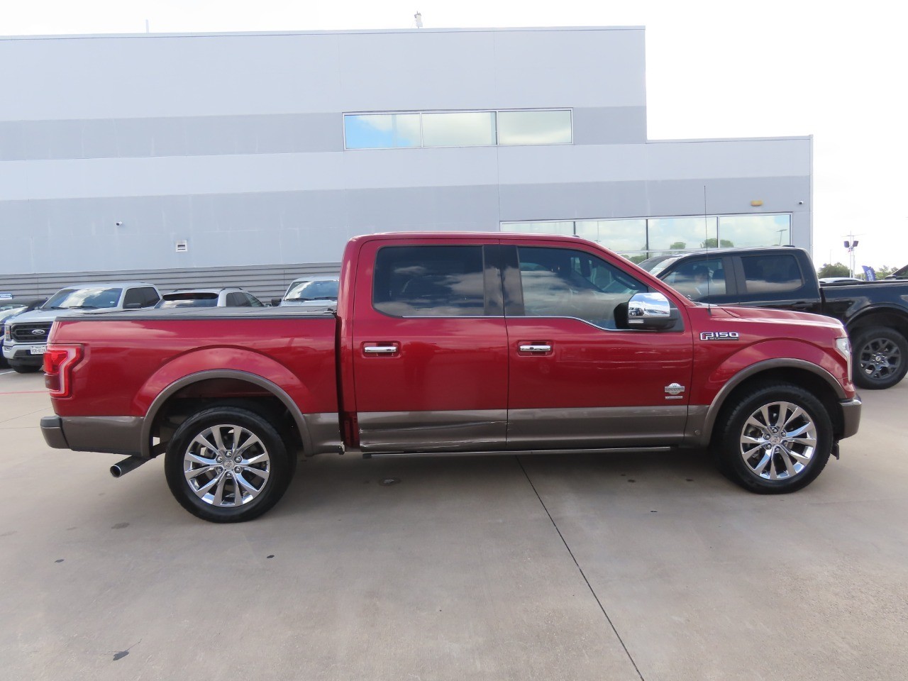 2017 Ford F-150 XLT RED at Planet Ford