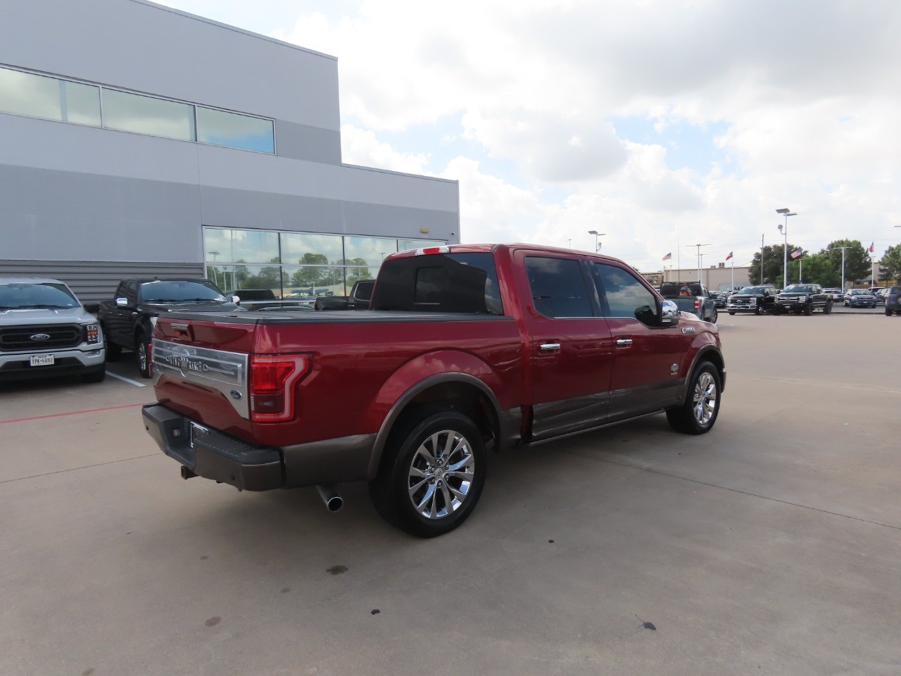 2017 Ford F-150 XLT RED at Planet Ford