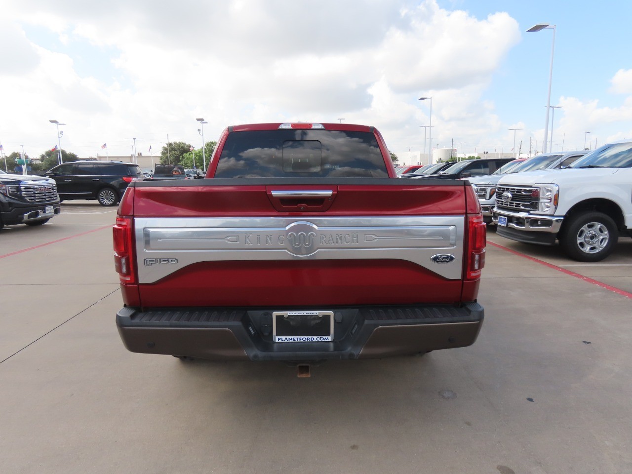 2017 Ford F-150 XLT RED at Planet Ford