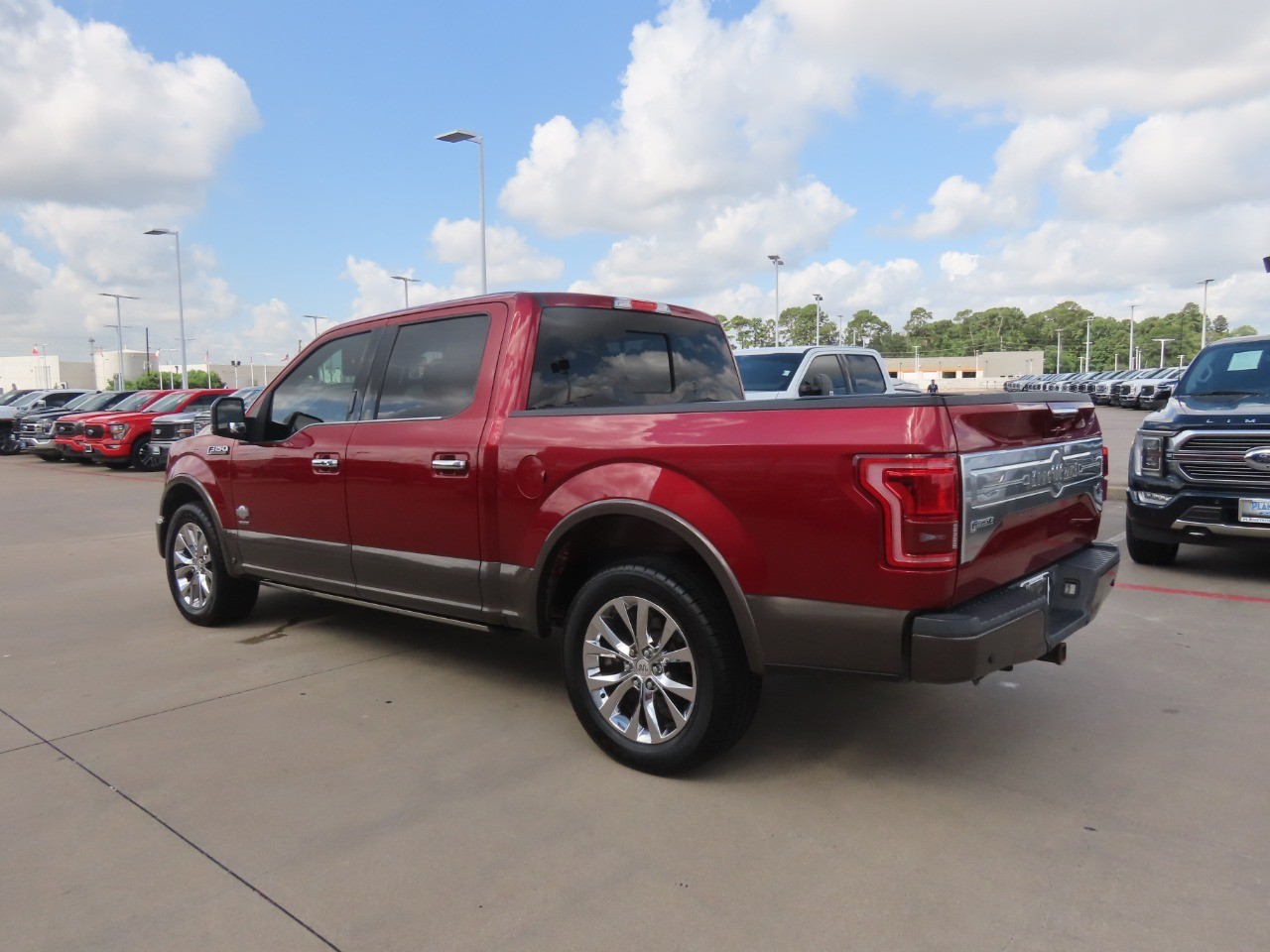 2017 Ford F-150 XLT RED at Planet Ford