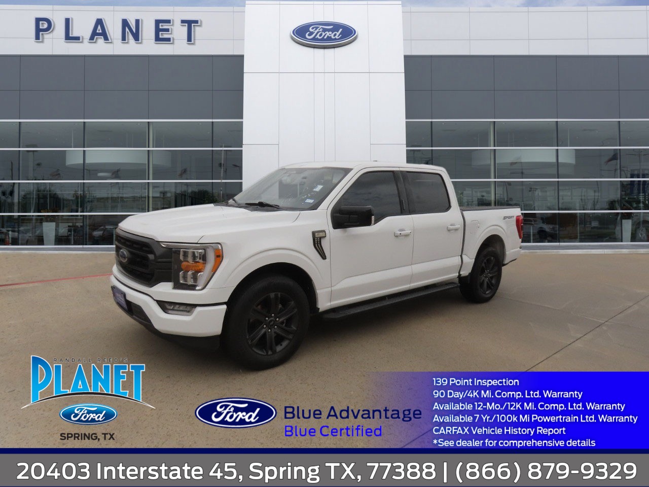 2023 Ford F-150 XLT Oxford White at Planet Ford