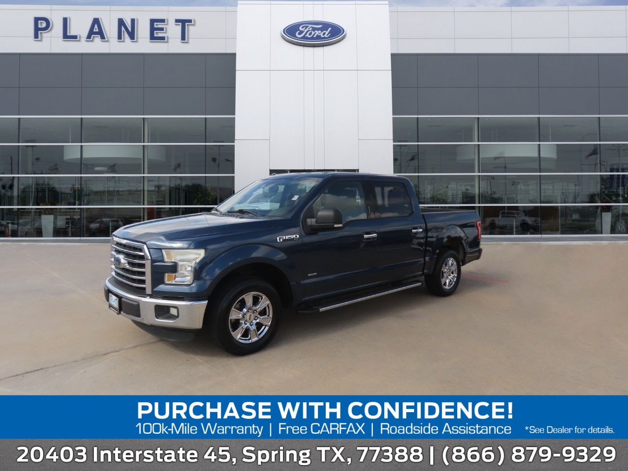 used 2015 Ford F-150 car, priced at $9,999