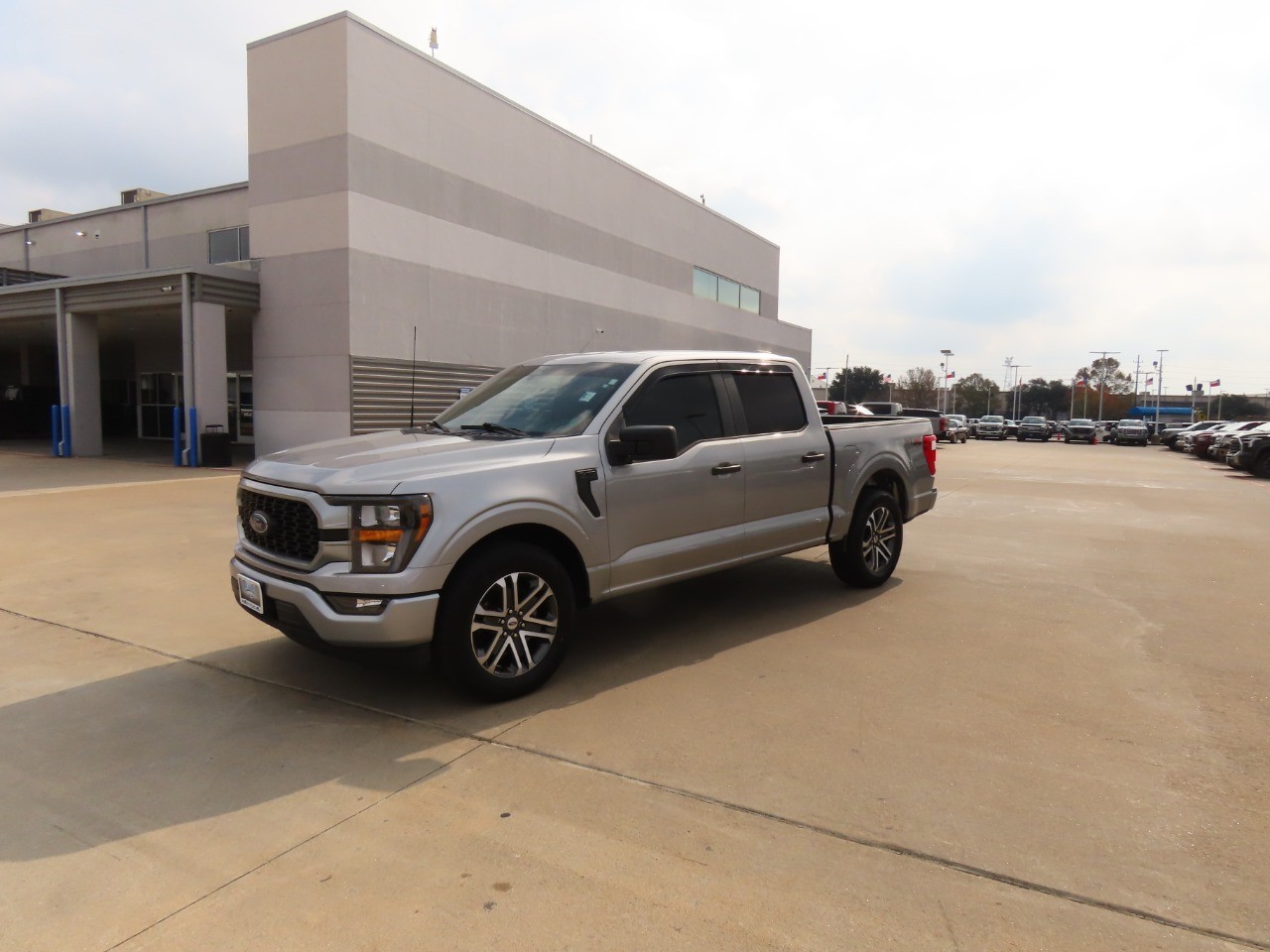 2023 Ford F-150 XLT Iconic Silver Metallic at Planet Ford
