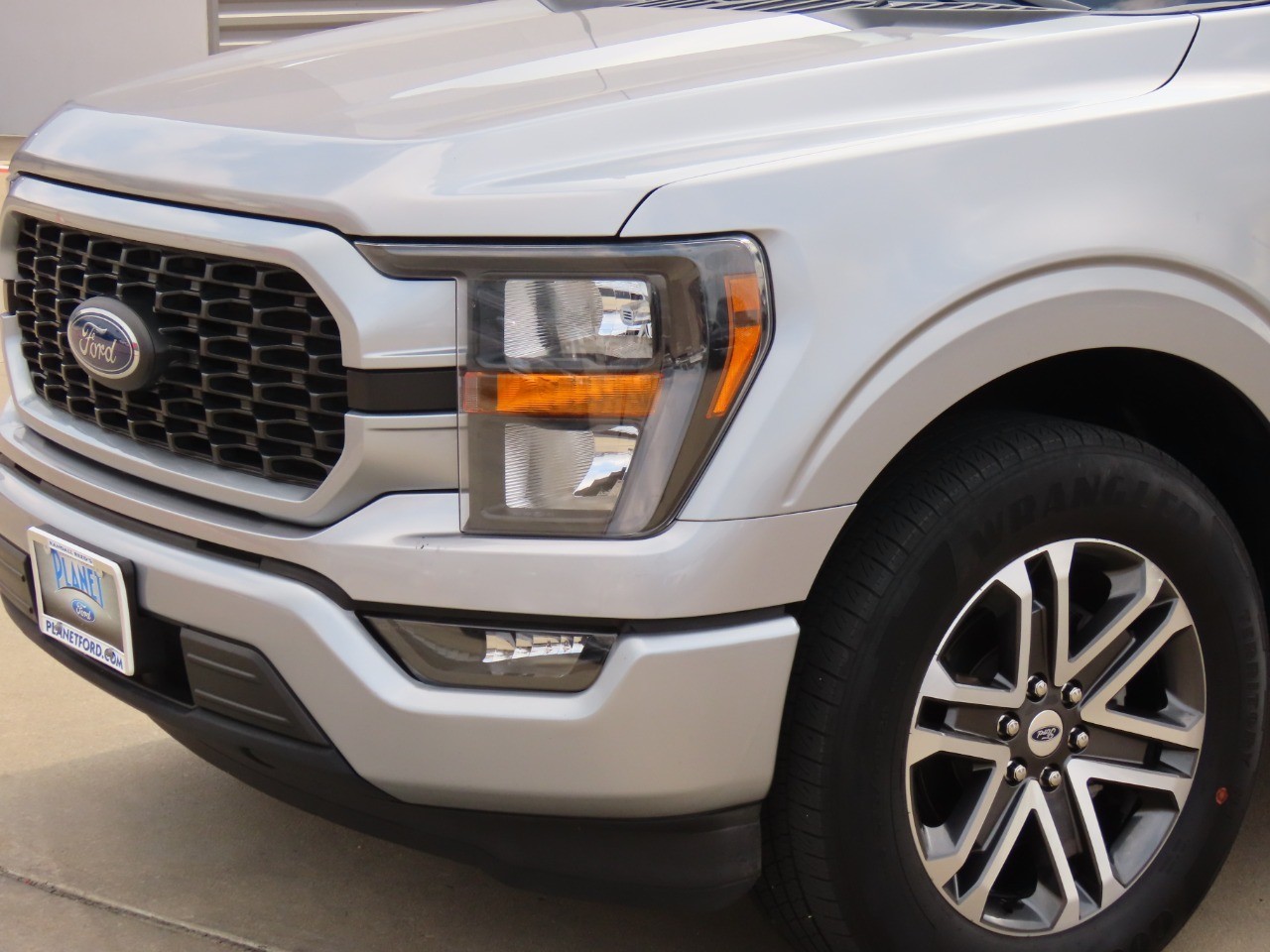2023 Ford F-150 XLT Iconic Silver Metallic at Planet Ford