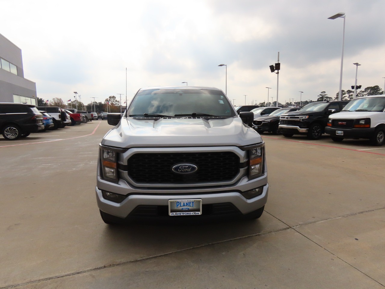 2023 Ford F-150 XLT Iconic Silver Metallic at Planet Ford