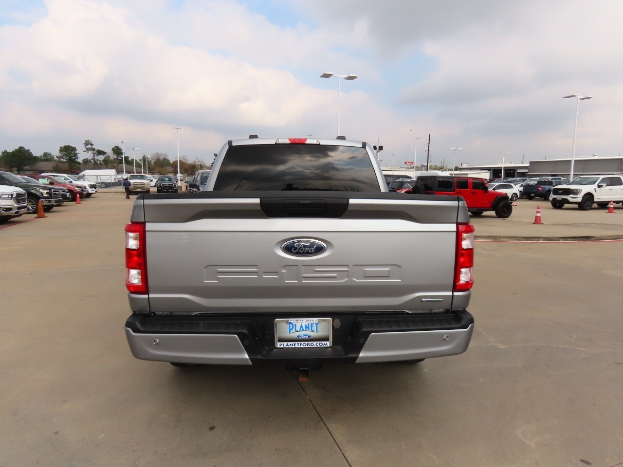 2023 Ford F-150 XLT Iconic Silver Metallic at Planet Ford