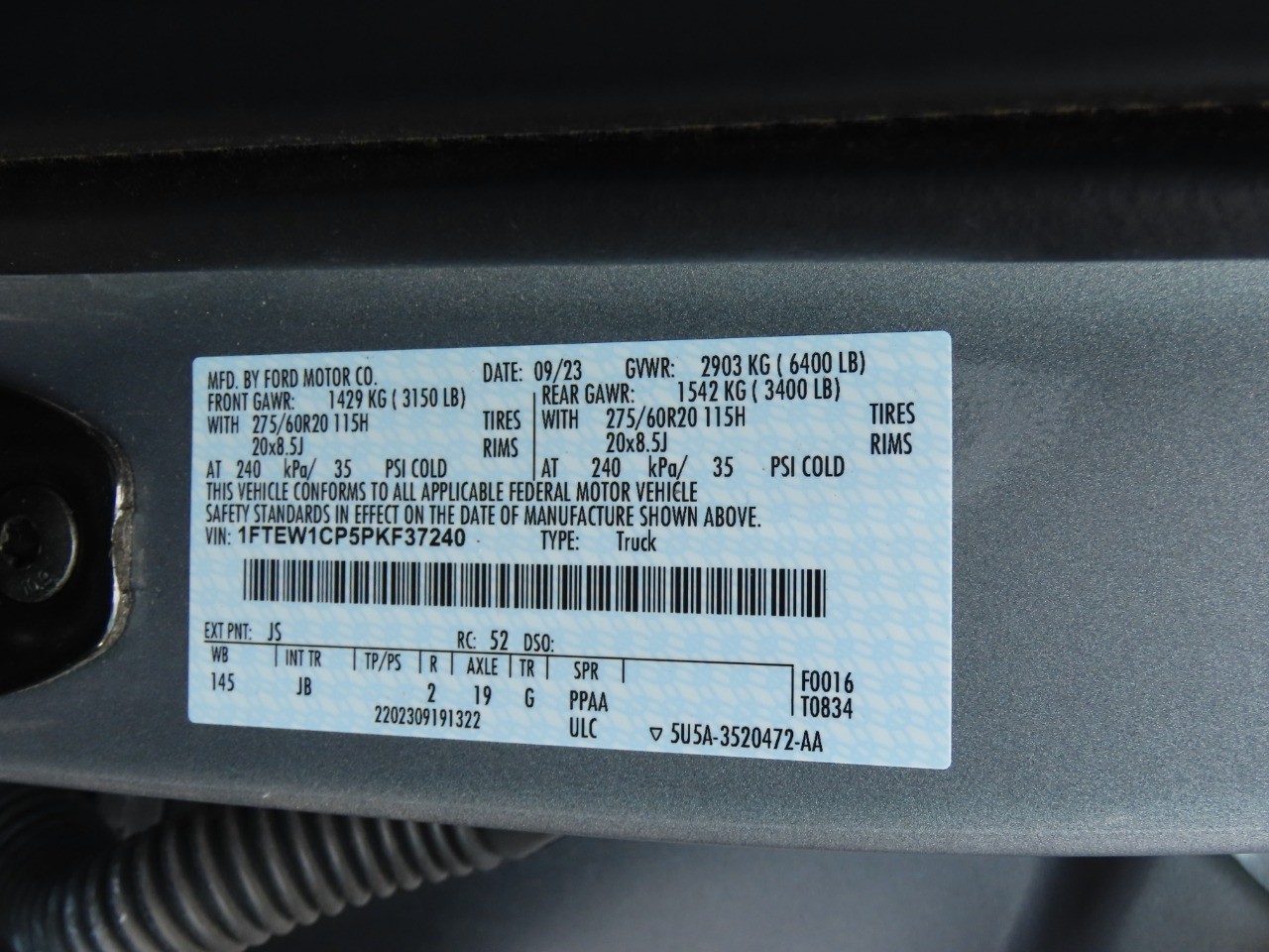 2023 Ford F-150 XLT Iconic Silver Metallic at Planet Ford