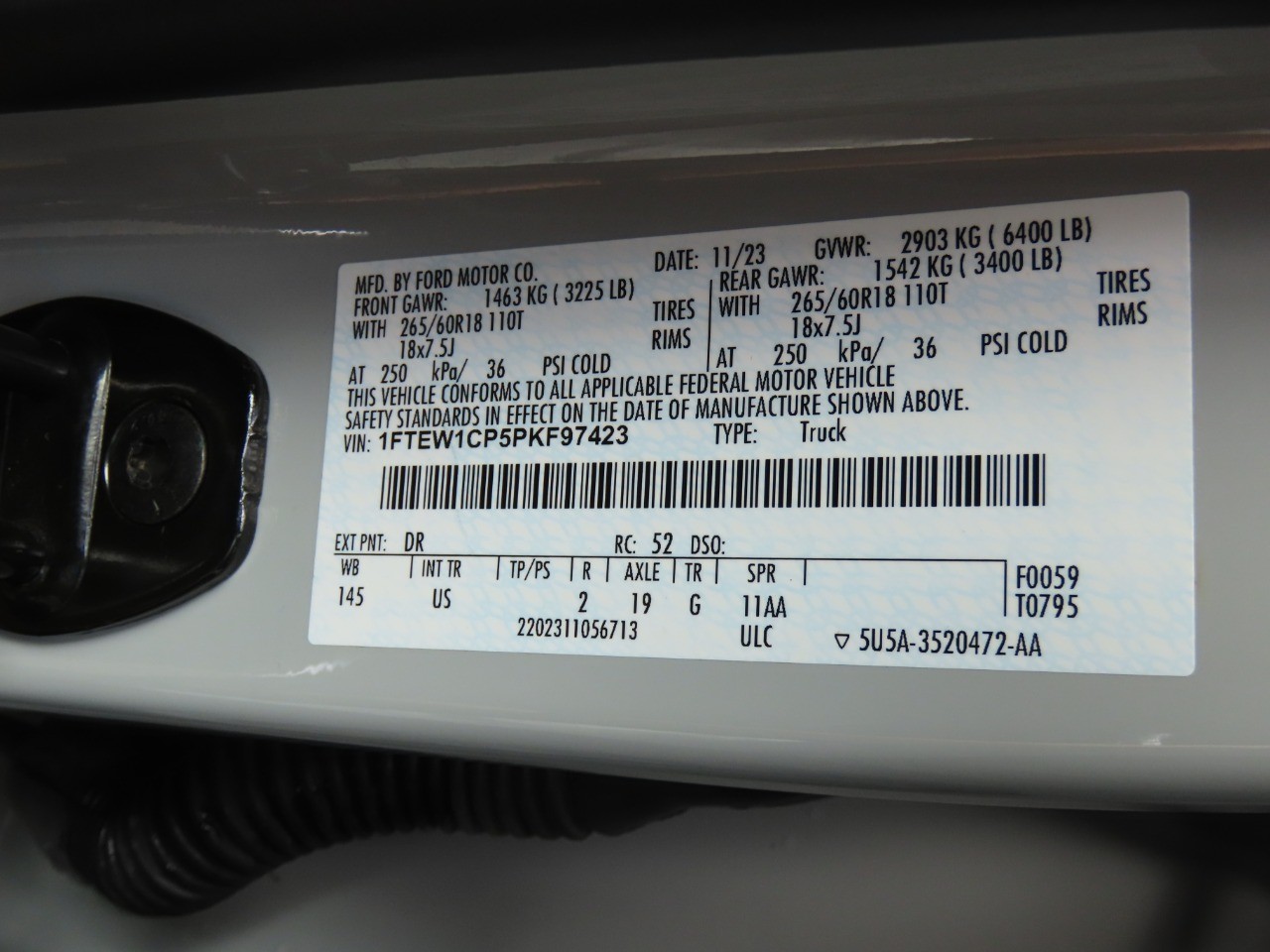 used 2023 Ford F-150 car, priced at $33,999