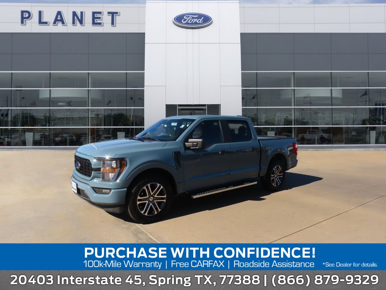 2023 Ford F-150 XL Area 51 Blue at Planet Ford