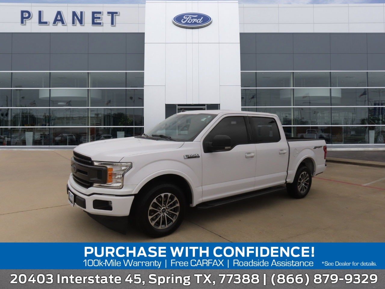 used 2019 Ford F-150 car, priced at $20,999