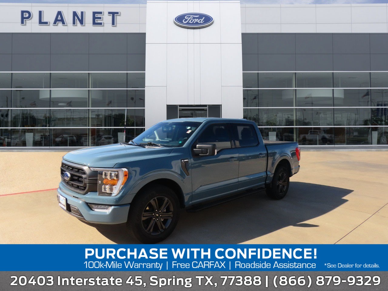 2023 Ford F-150 XLT Area 51 Blue at Planet Ford