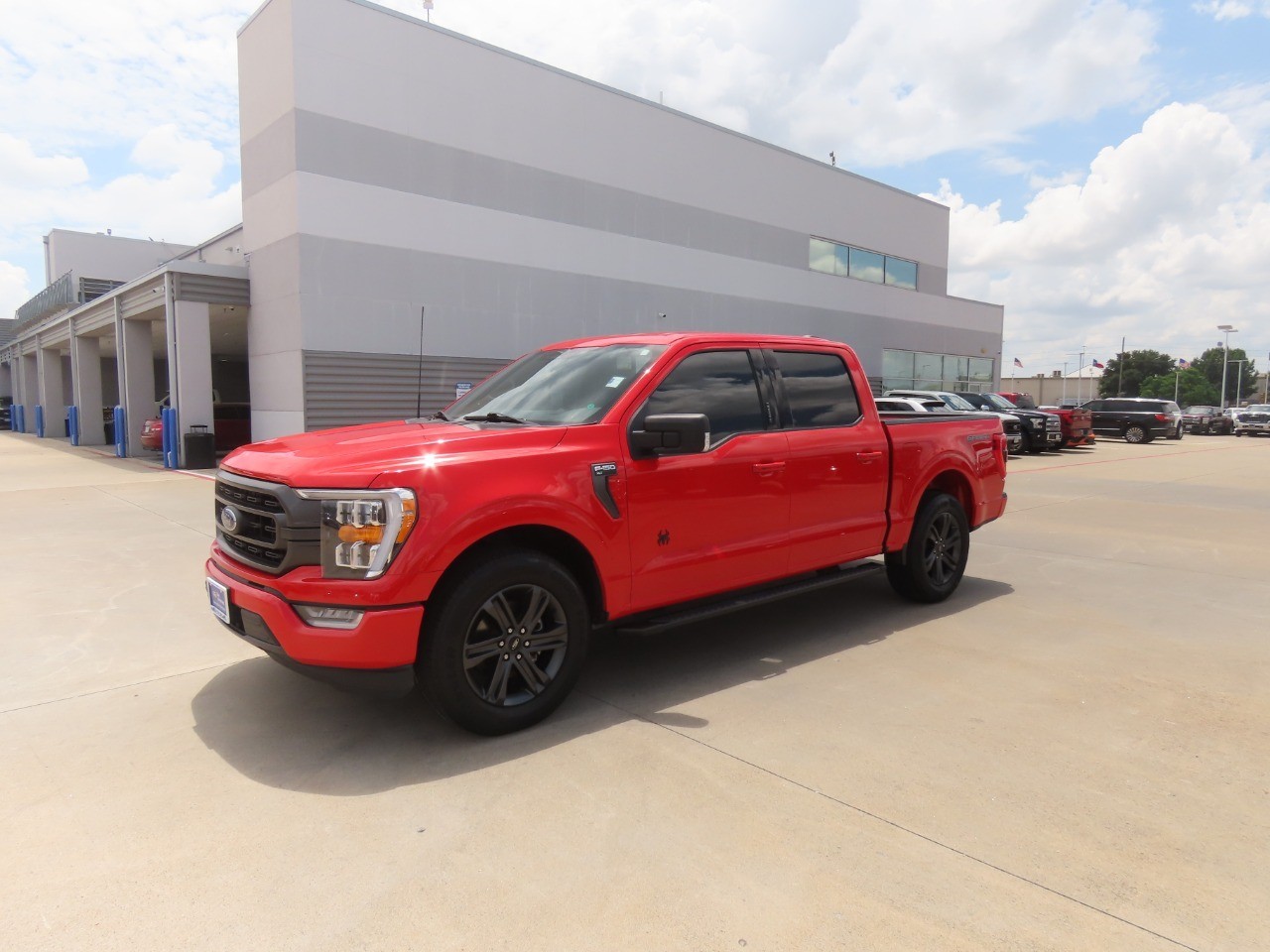 2023 Ford F-150 XLT Race Red at Planet Ford