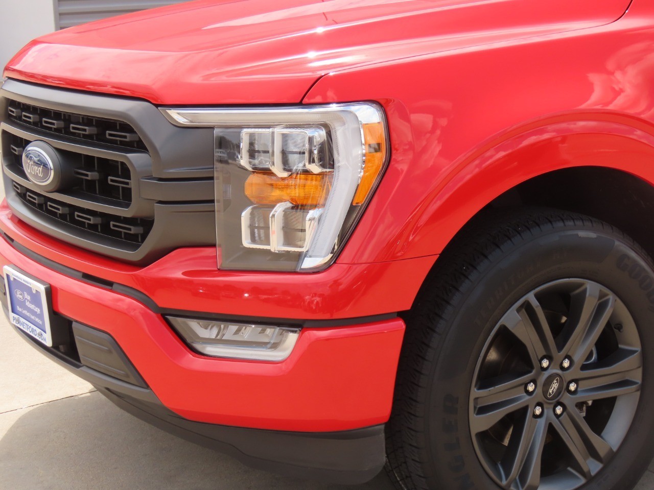 2023 Ford F-150 XLT Race Red at Planet Ford