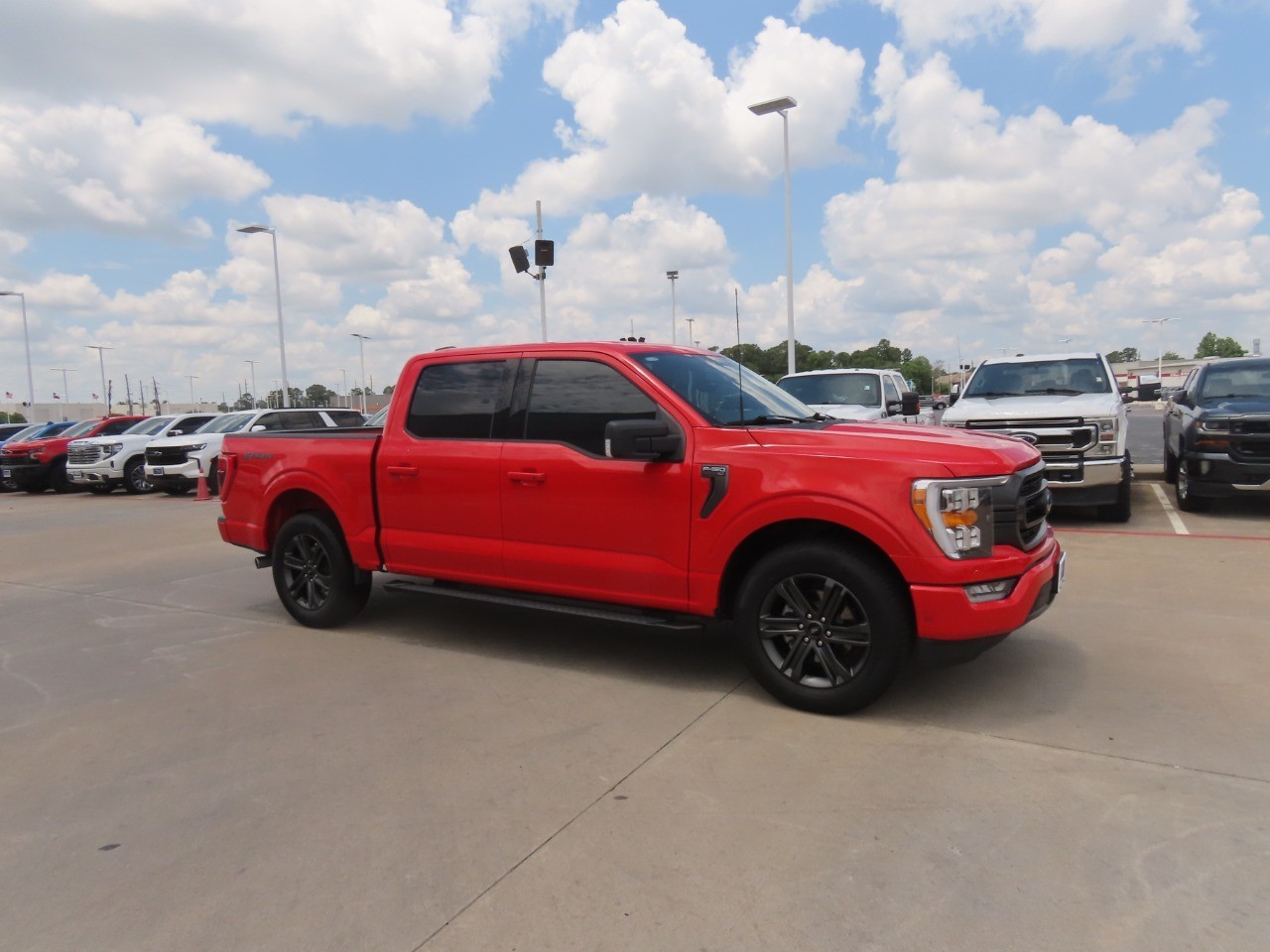2023 Ford F-150 XLT Race Red at Planet Ford