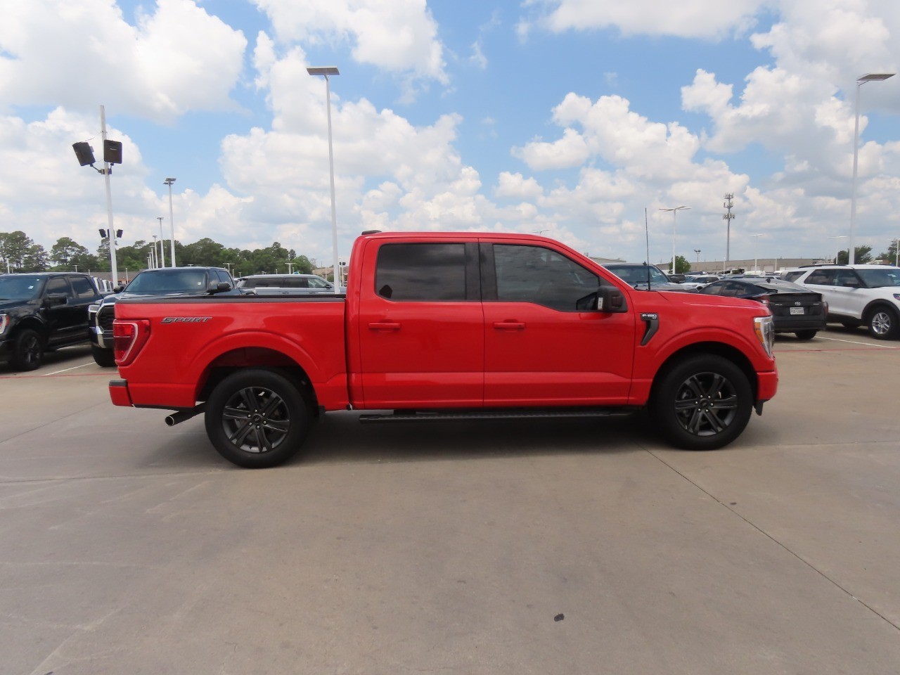 2023 Ford F-150 XLT Race Red at Planet Ford