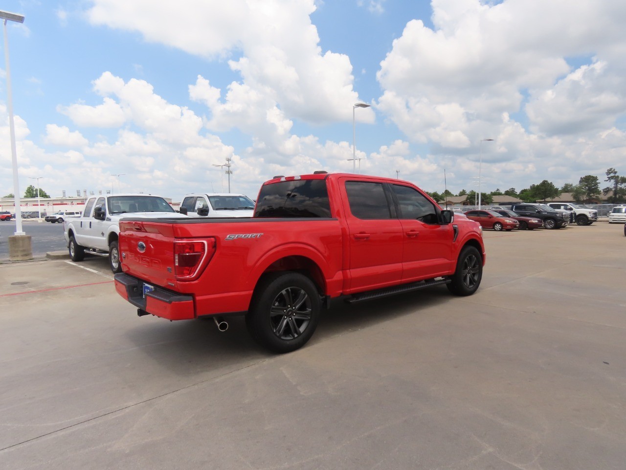 2023 Ford F-150 XLT Race Red at Planet Ford