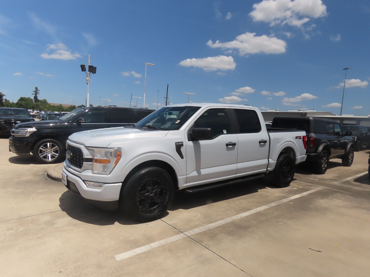 2022 Ford F-150 XL Space White Metallic at Planet Ford