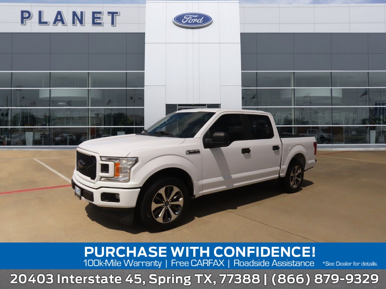 used 2019 Ford F-150 car, priced at $19,999