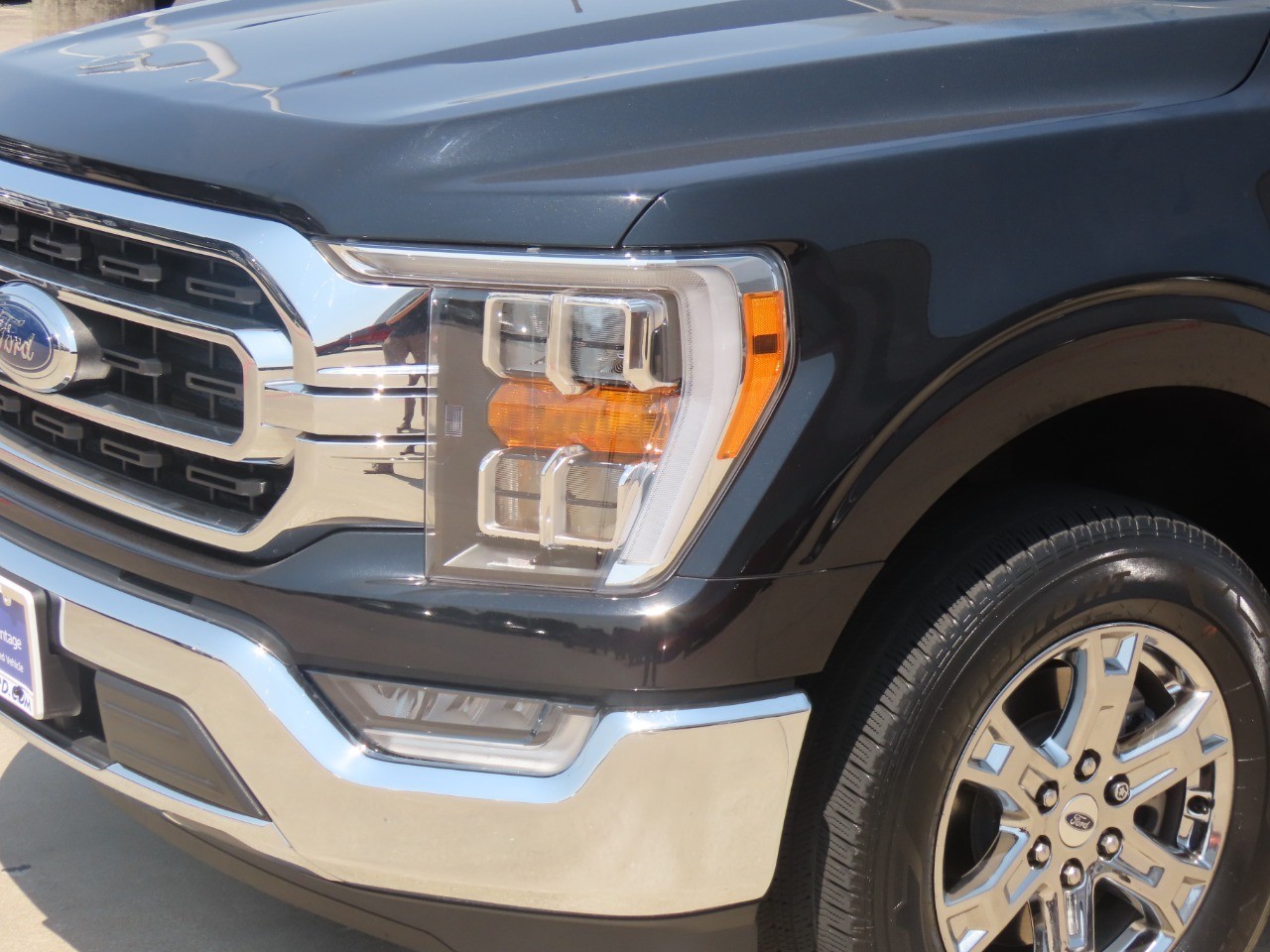 2023 Ford F-150 XLT Agate Black Metallic at Planet Ford