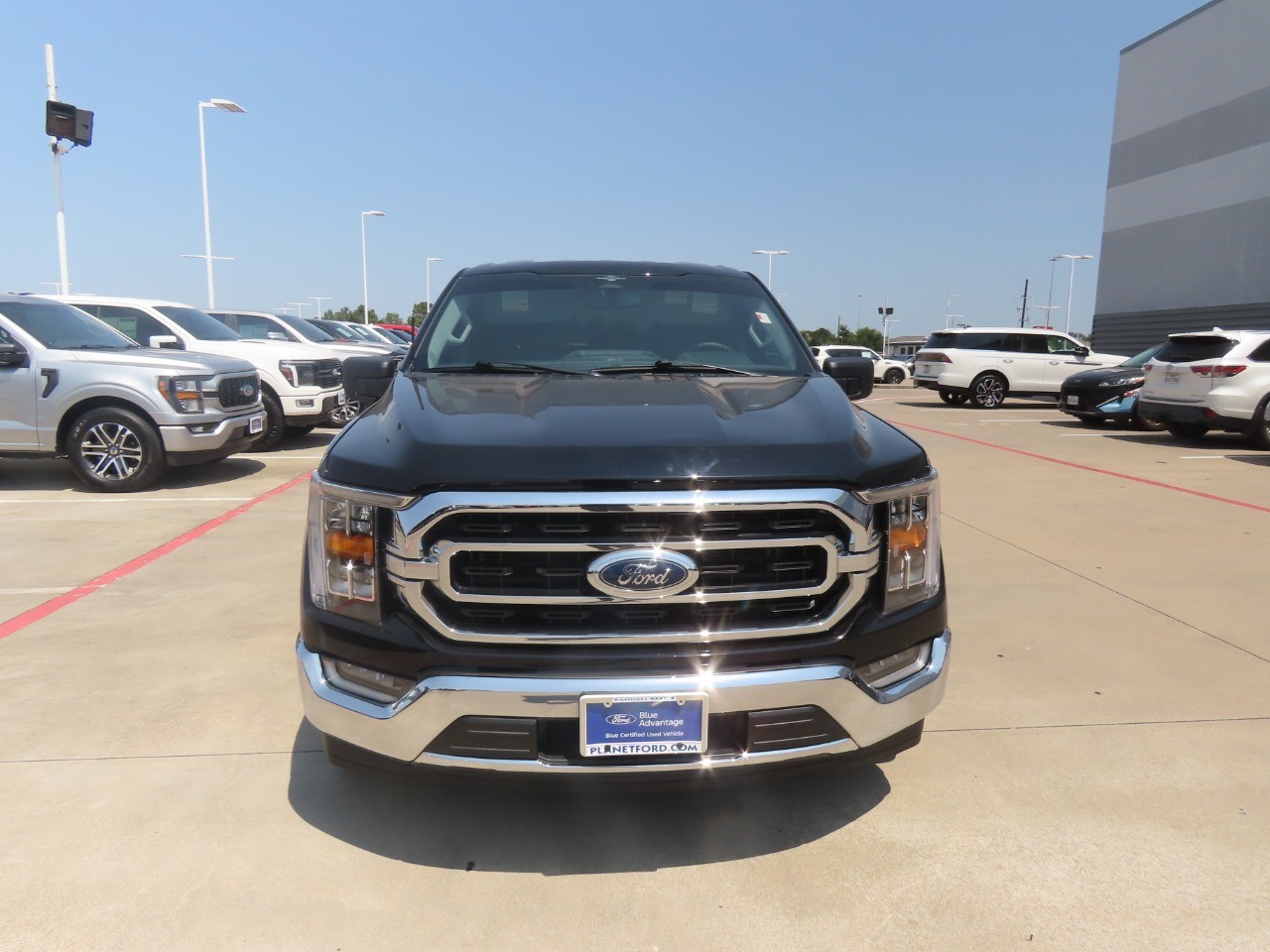 2023 Ford F-150 XLT Agate Black Metallic at Planet Ford