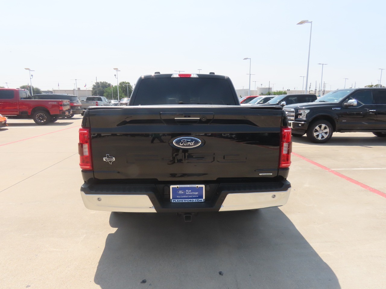 2023 Ford F-150 XLT Agate Black Metallic at Planet Ford