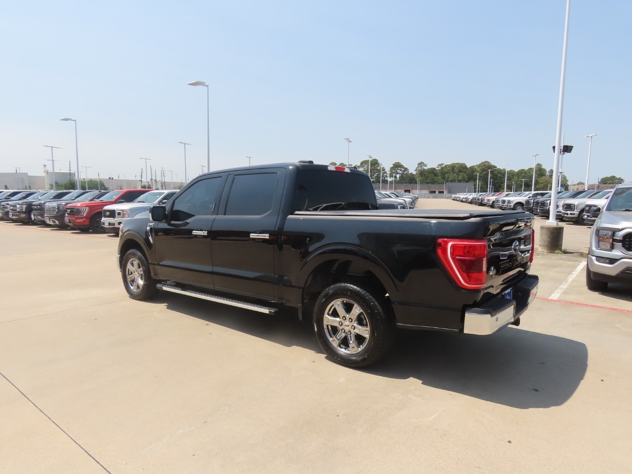 2023 Ford F-150 XLT Agate Black Metallic at Planet Ford