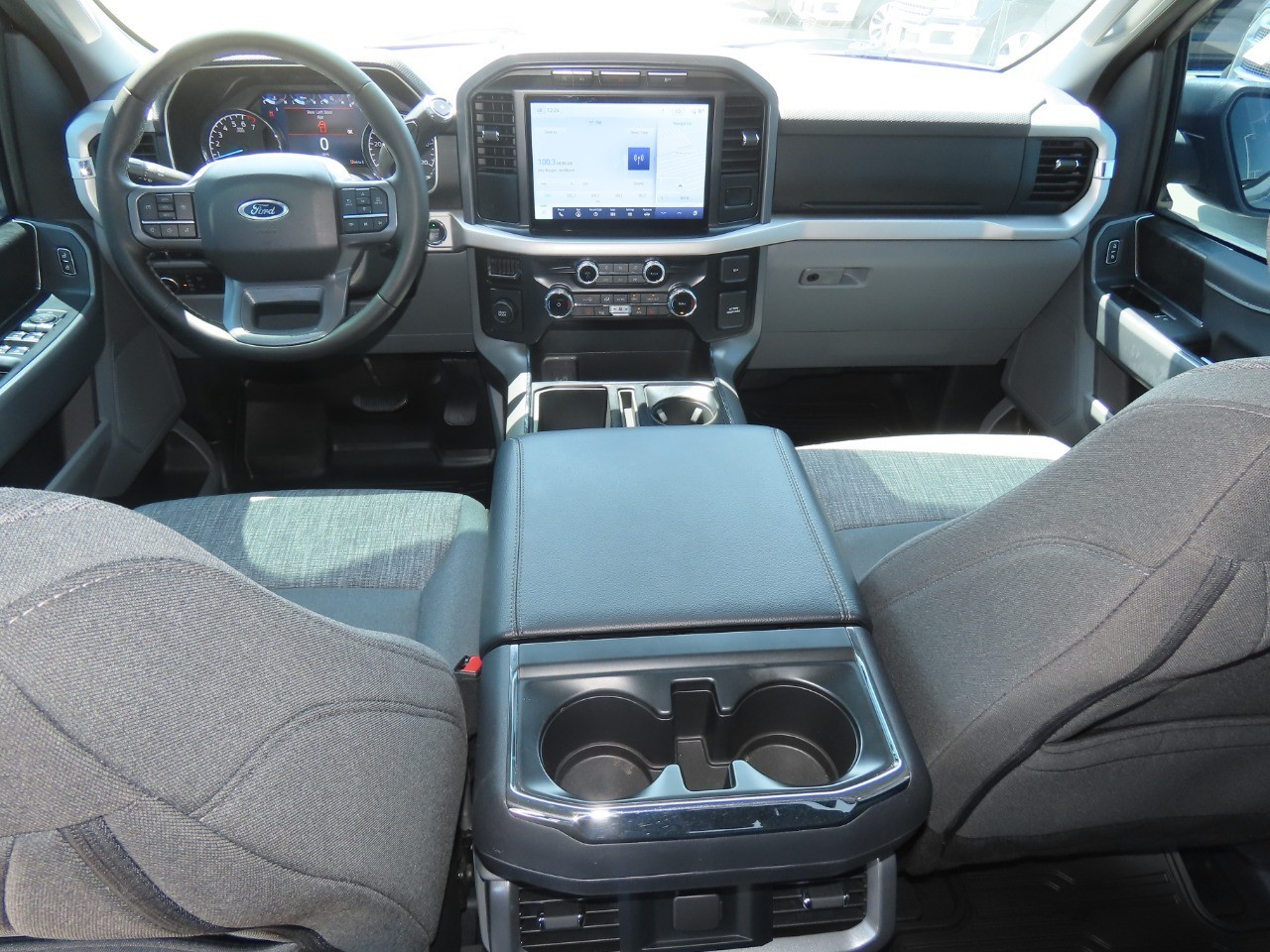 2023 Ford F-150 XLT Agate Black Metallic at Planet Ford