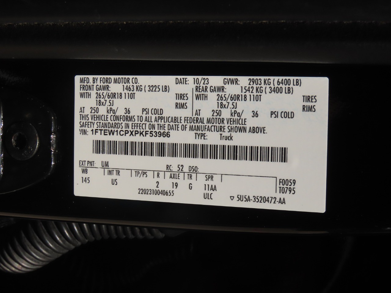2023 Ford F-150 XLT Agate Black Metallic at Planet Ford