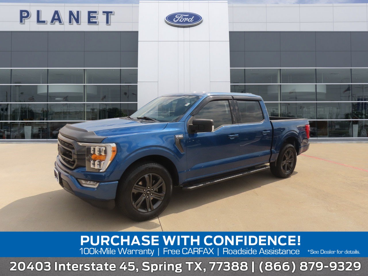 2023 Ford F-150 XLT Black at Planet Ford