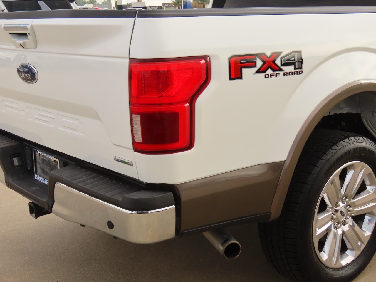 2020 Ford F-150 LARIAT Star White Metallic Tri-Coat at Planet Ford